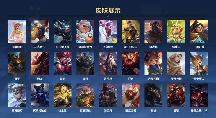 lol手游十大稀有皮肤-盘点LOL手游稀有皮肤