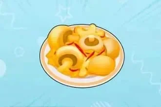摩尔庄园毛毛菇炒蛋